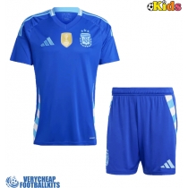 Argentina Replica Away Minikit Copa America 2024 Short Sleeve (+ pants)